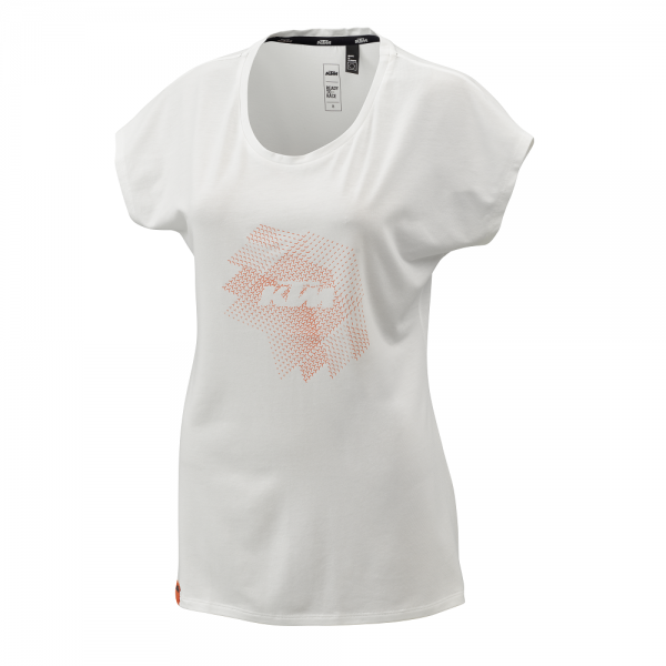 KTM WOMEN STYLE TEE WHITE Damen T-Shirt