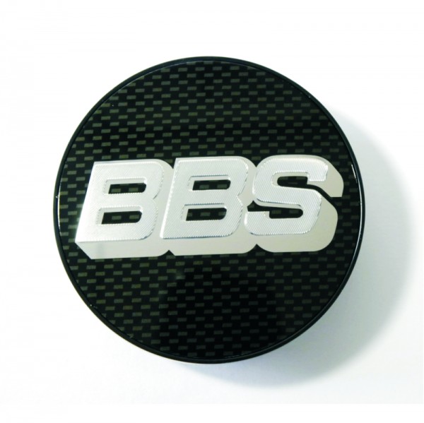 Original BBS Symbolscheibe silber-carbon 70,6mm Nabenabdeckung / Nabendeckel