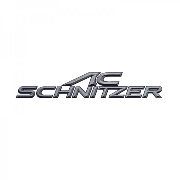 Original AC Schnitzer Emblem / Aufkleber / Plakette selbstklebend 160 x 30 mm